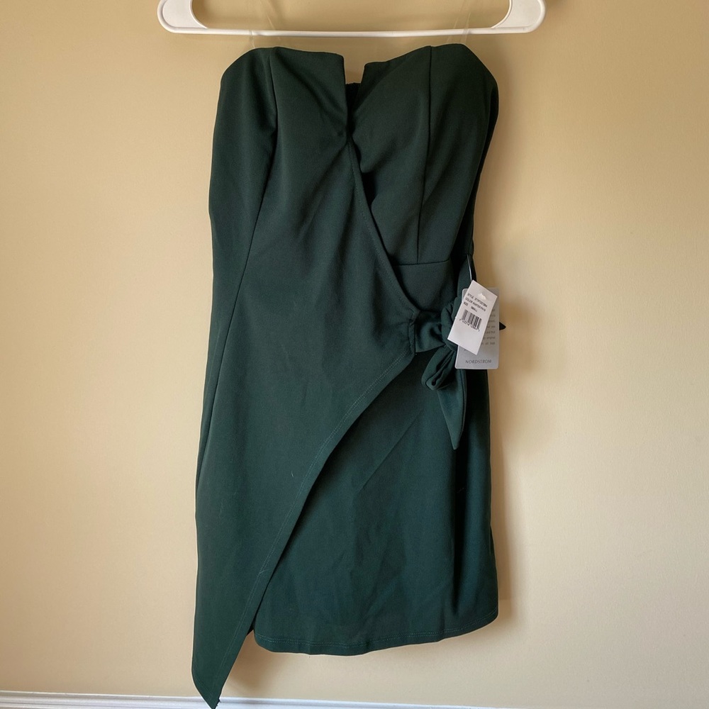 stunning green party dress